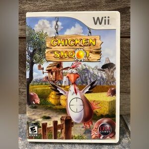 5 for $60 Nintendo Wii video game chicken shoot